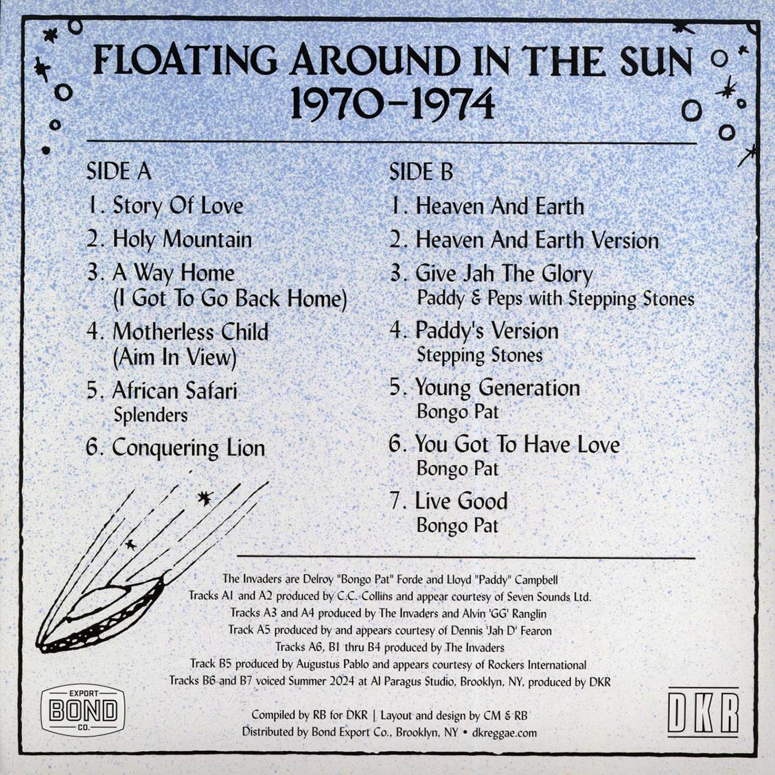 Invaders - Floating Around The Sun: 1970-1974 - Vinyl LP, LP