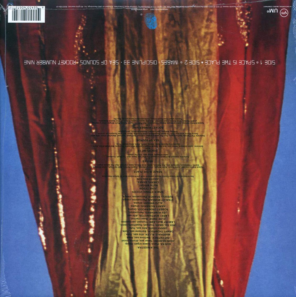 Sun Ra & The Intergalactic Infantry Orchestra - Space Is The Place (180g) (audiophile) - Vinyl LP, LP
