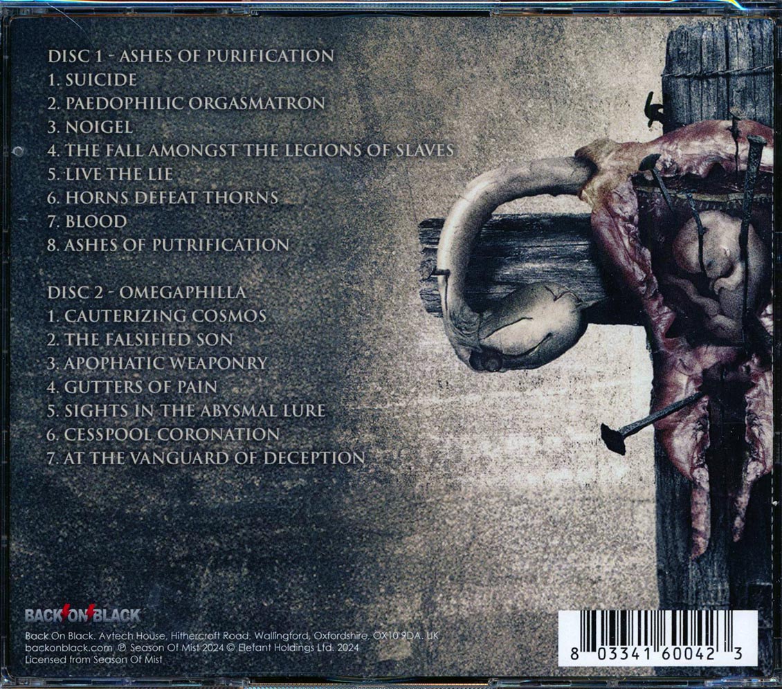 Merrimack - Ashes Of Purification + Omegaphilia (2 albums on 2 CDs) (2xCD) - CD, CD