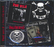English Dogs, The Vile - Tales From The Asylum + Provocation (2 albums on 1 CD) - CD