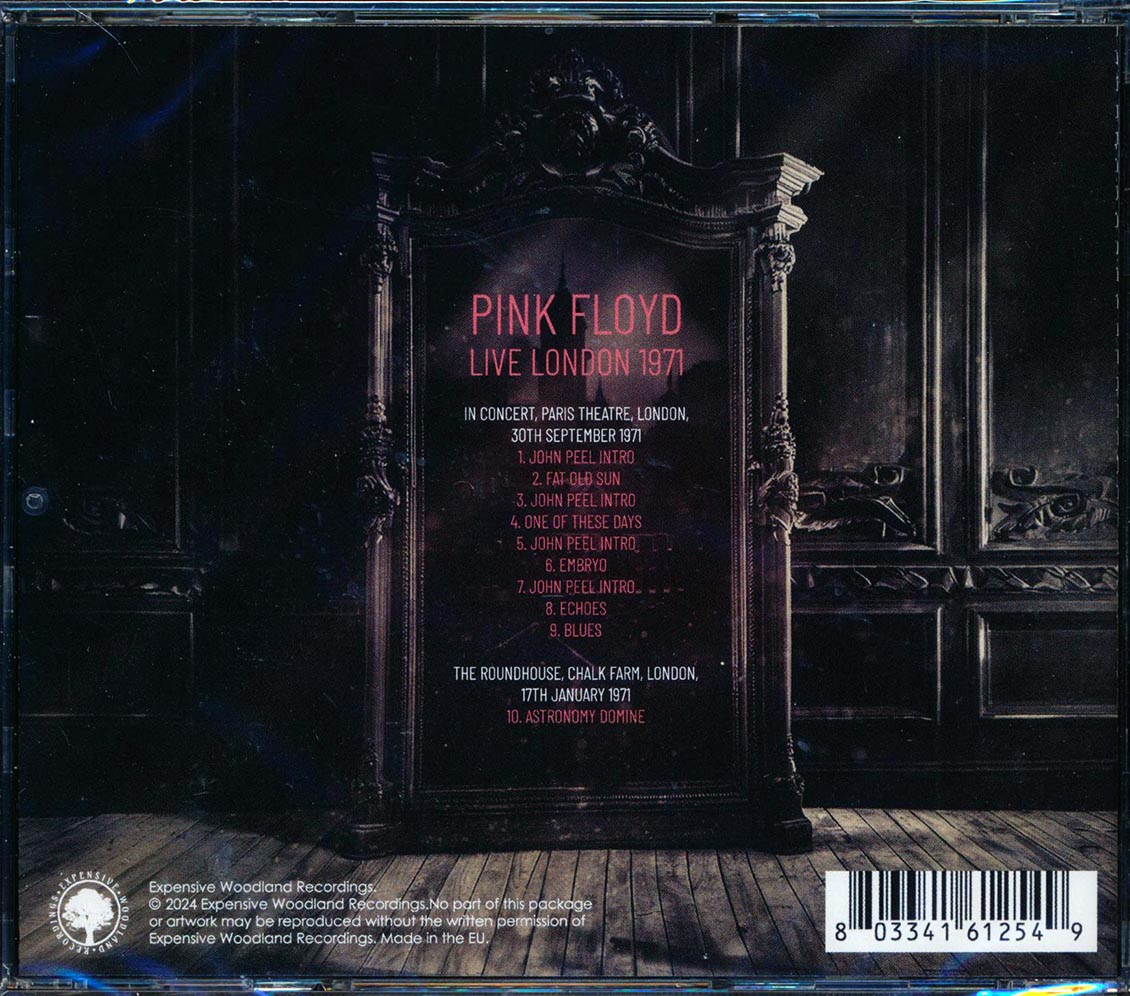 Pink Floyd - Live London 1971 - CD, CD