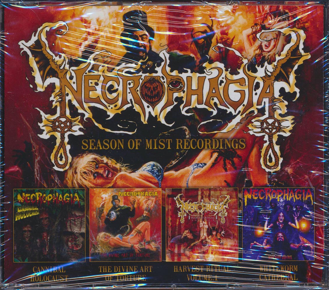 Necrophagia - Season Of Mist Recordings (38 tracks) (4xCD) - CD