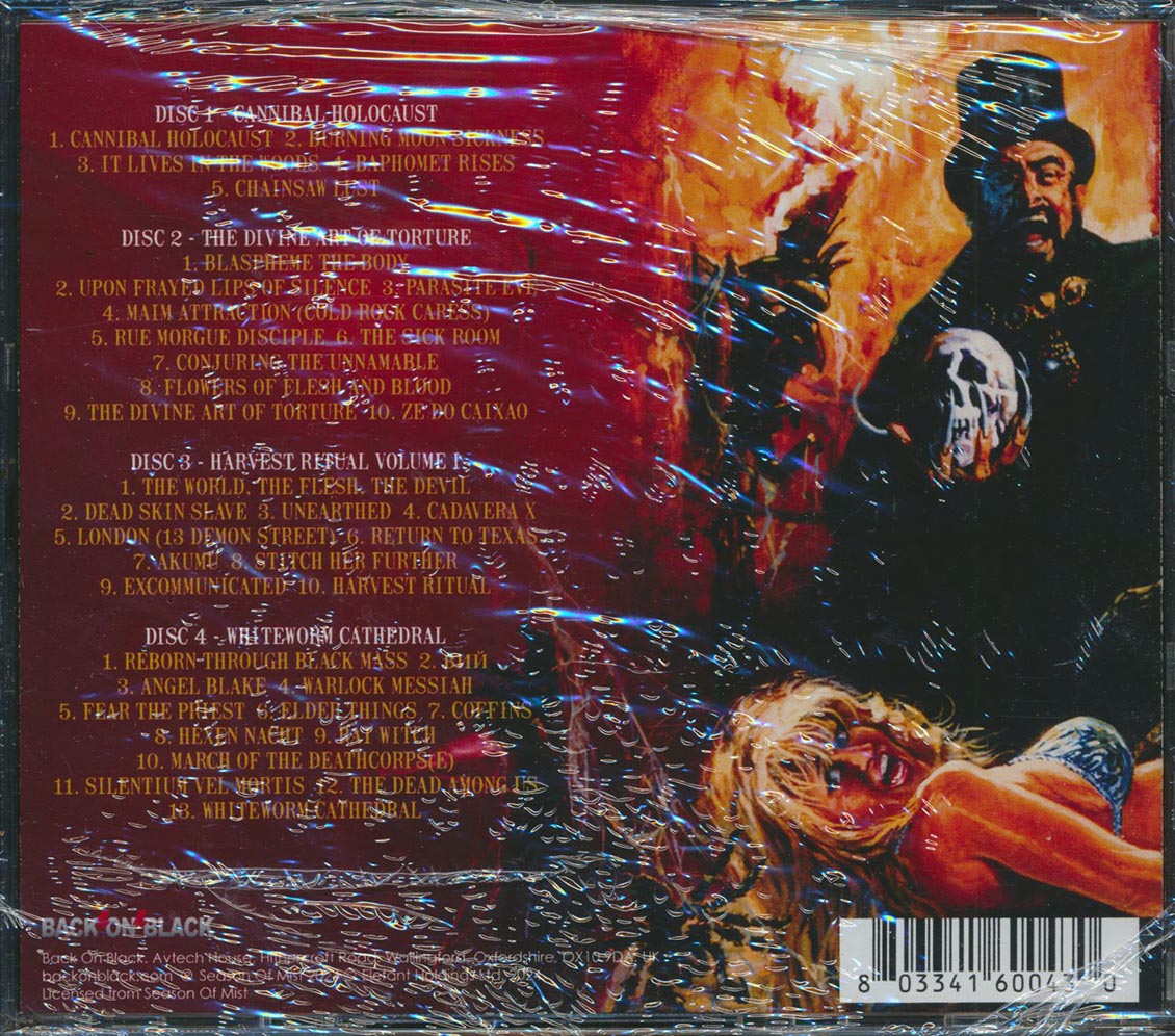 Necrophagia - Season Of Mist Recordings (38 tracks) (4xCD) - CD, CD