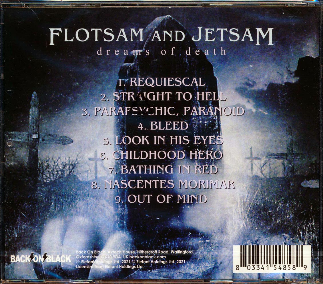 Flotsam And Jetsam - Dreams Of Death - CD, CD