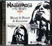 Nattefrost - Blood & Vomit + Terrorist (2 albums on 2 CDs) (24 tracks) (2xCD) - CD