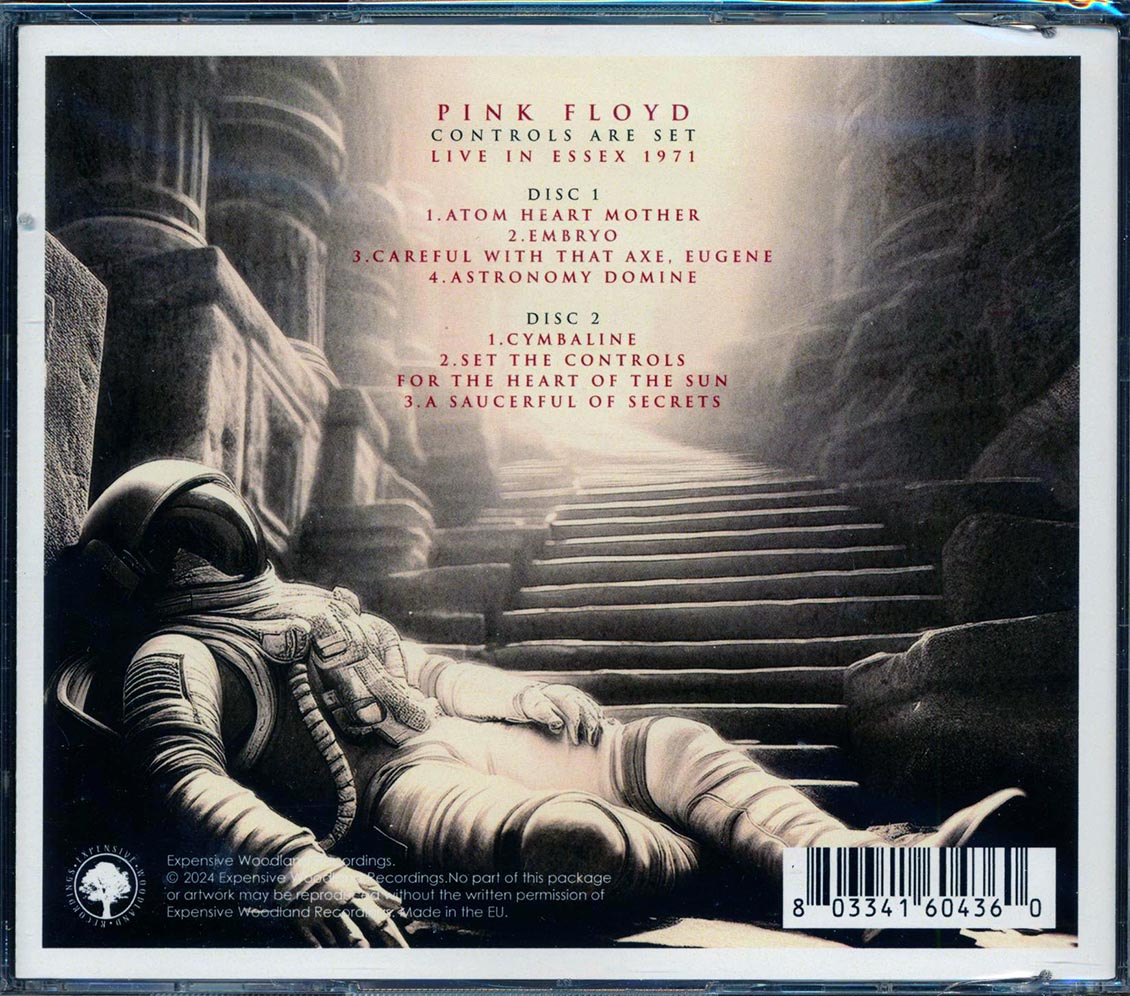 Pink Floyd - Controls Are Set: Live In Essex 1971 (2xCD) - CD, CD