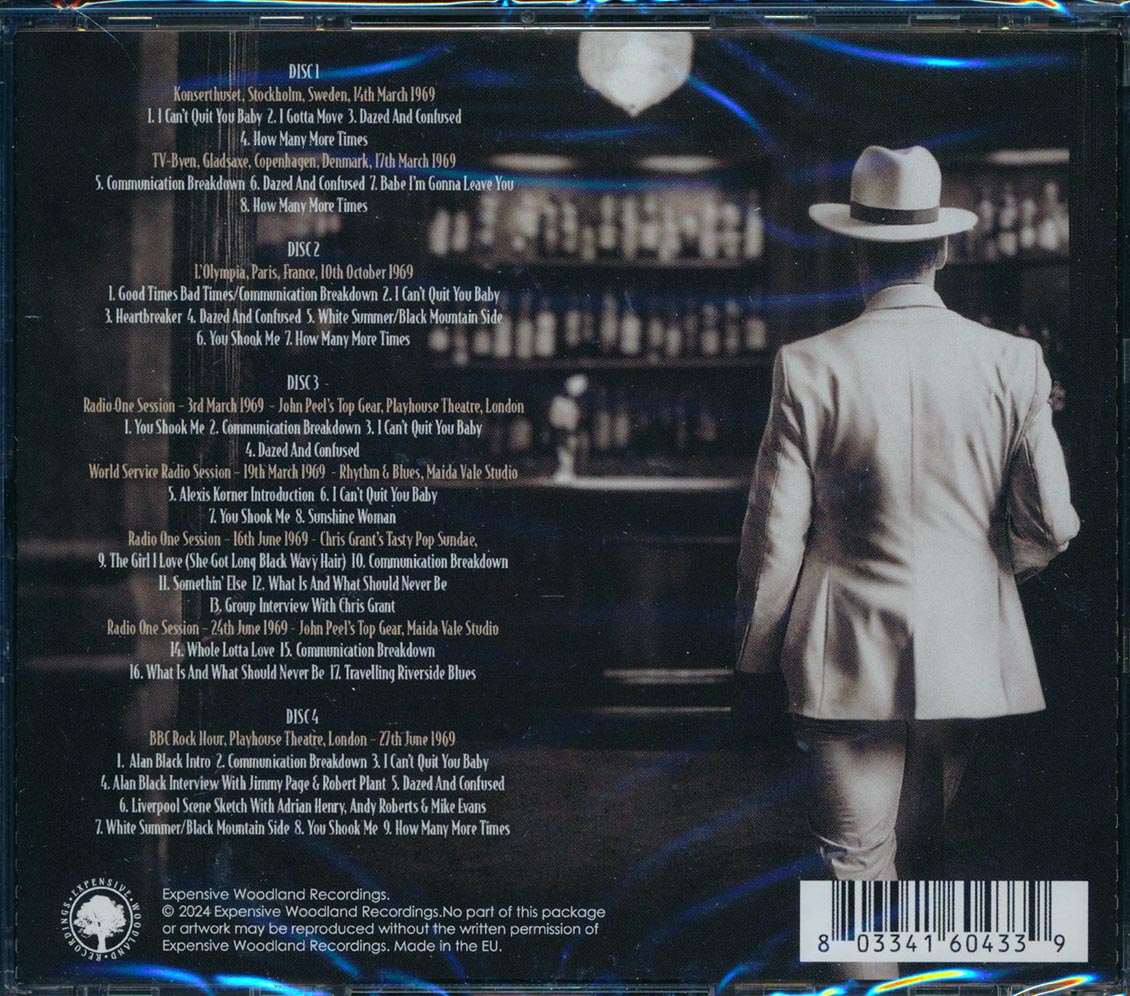 Led Zeppelin - Live & On Air (41 tracks) (4xCD) - CD, CD