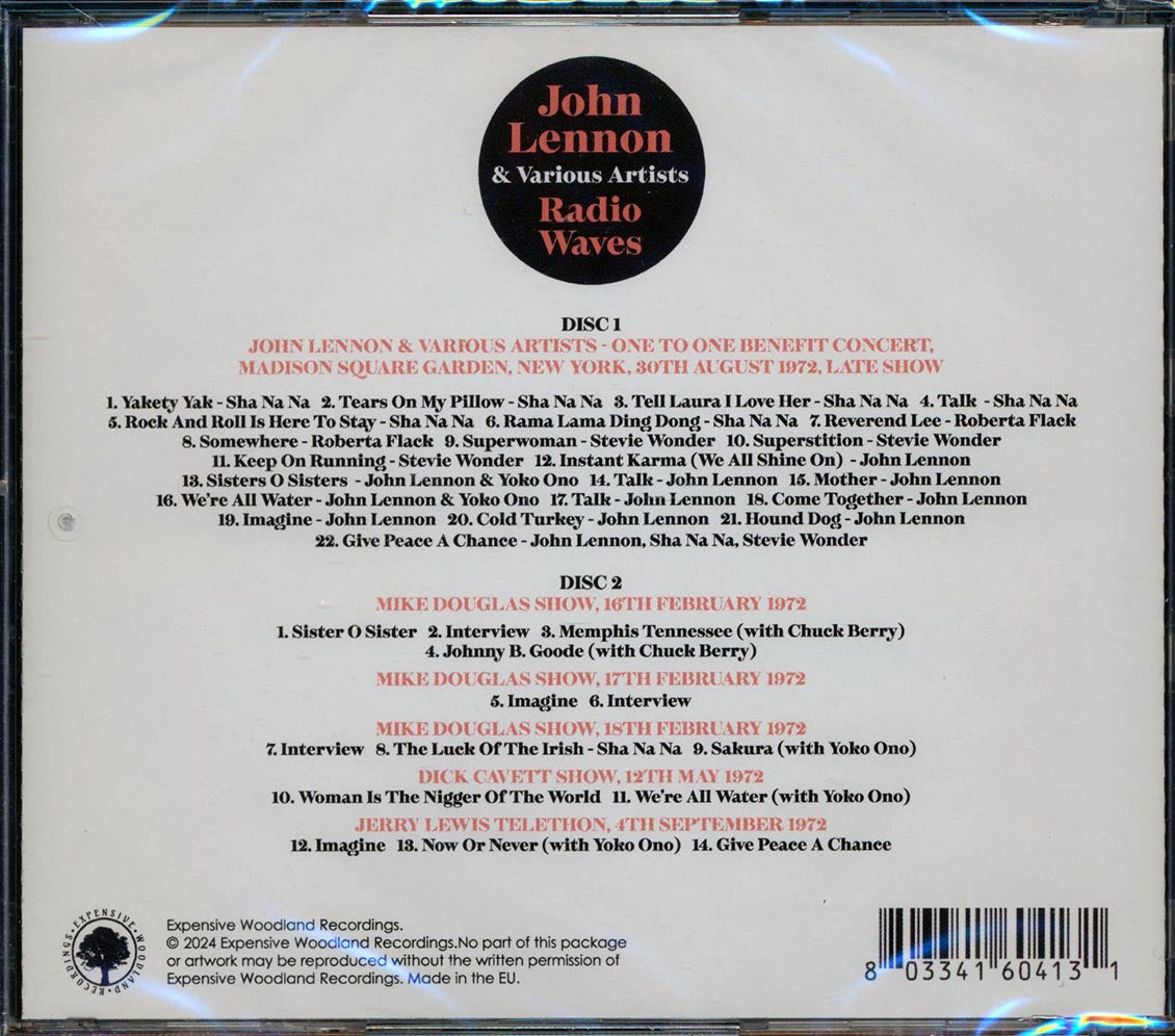 John Lennon, Various - Radio Waves (36 tracks) (2xCD) - CD, CD