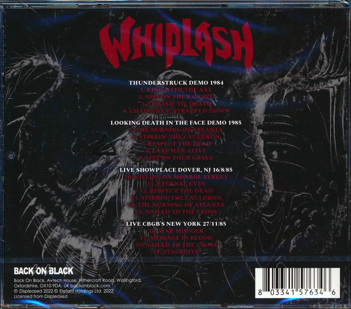 Whiplash - Messages In Blood: The Early Demos - CD, CD