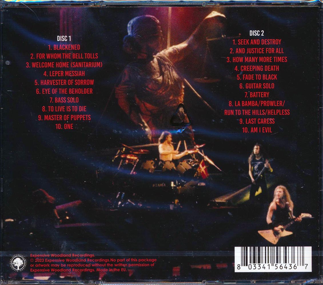 Metallica - Dallas Broadcast '89 (20 tracks) (2xCD) - CD, CD
