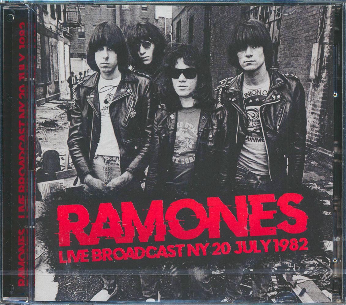 The Ramones - Live Broadcast NY 20 July 1982 (35 tracks) (2xCD) - CD