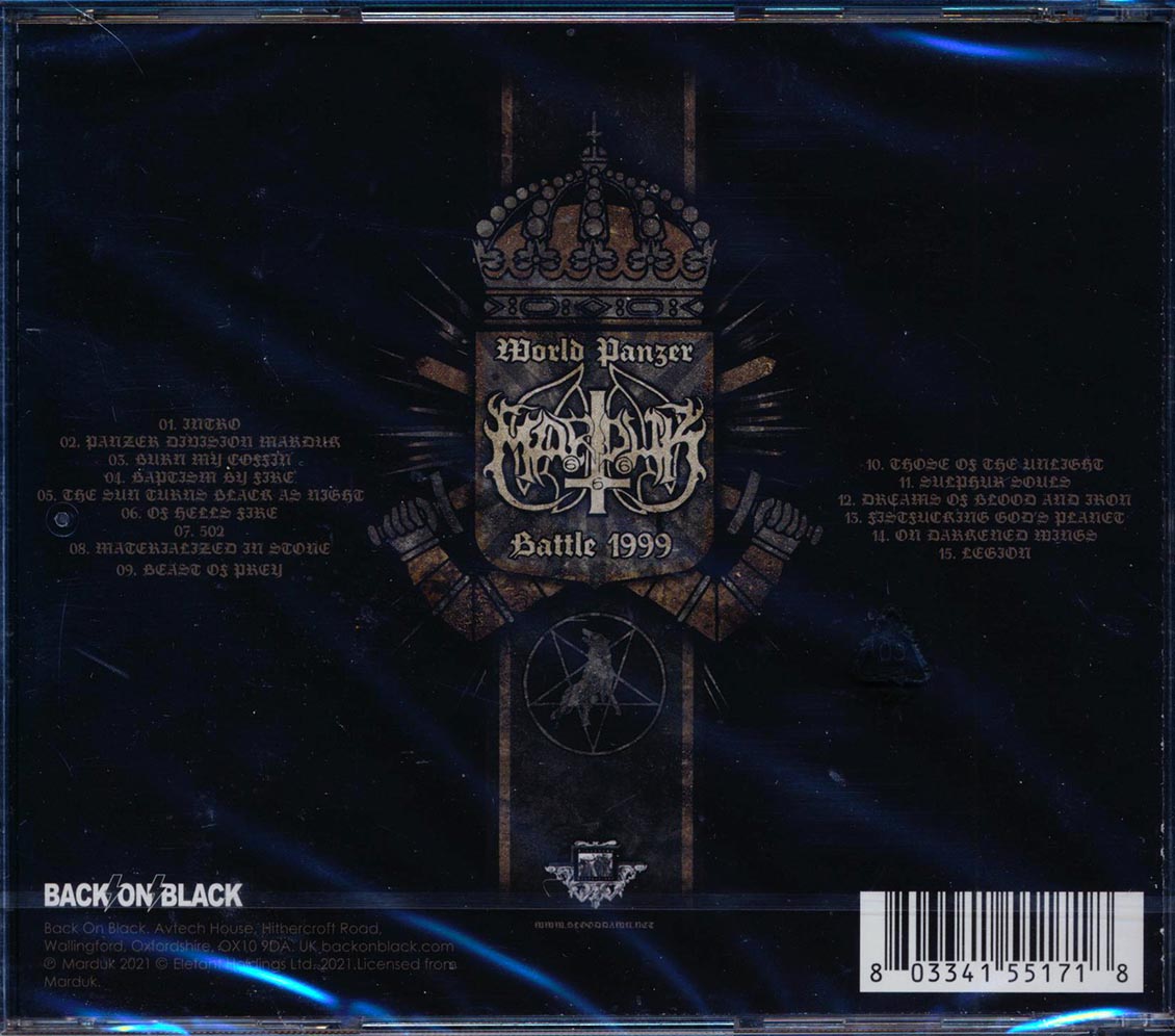 Marduk - World Panzer Battle 1999 - CD, CD