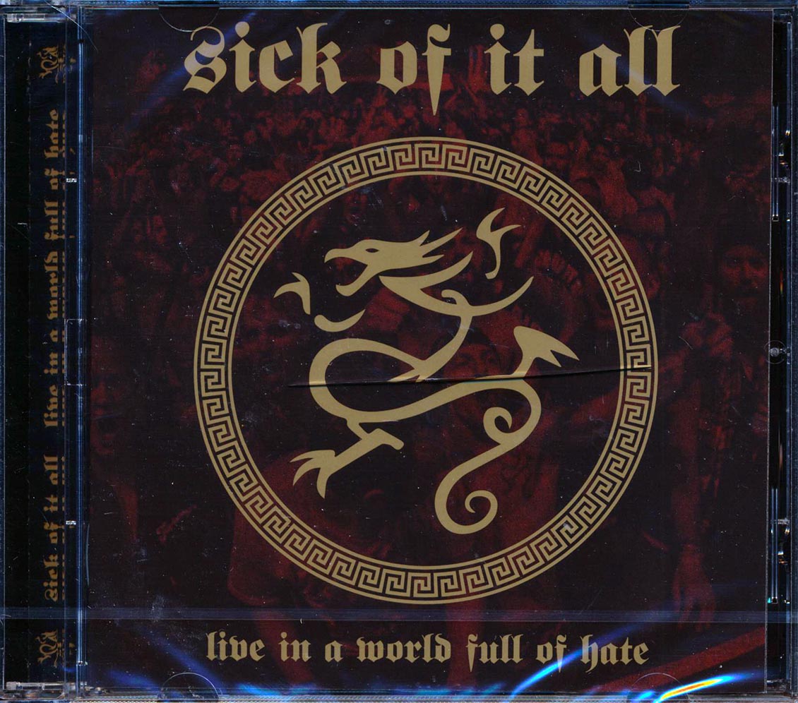 Sick Of It All - Live In A World Full Of Hate (24 tracks) - CD