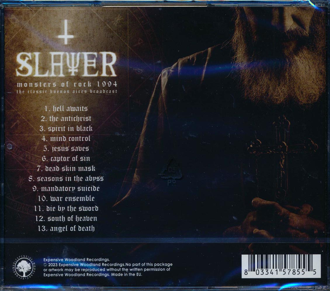 Slayer - Monsters Of Rock 1994 - CD, CD