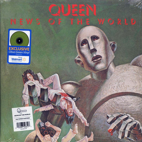 Queen - News Of The World (remastered) (green vinyl) - Vinyl LP, LP