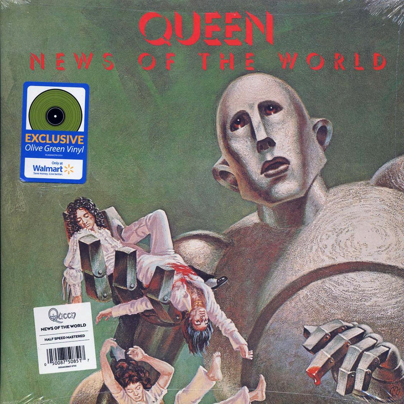 Queen - News Of The World (remastered) (green vinyl) - Vinyl LP