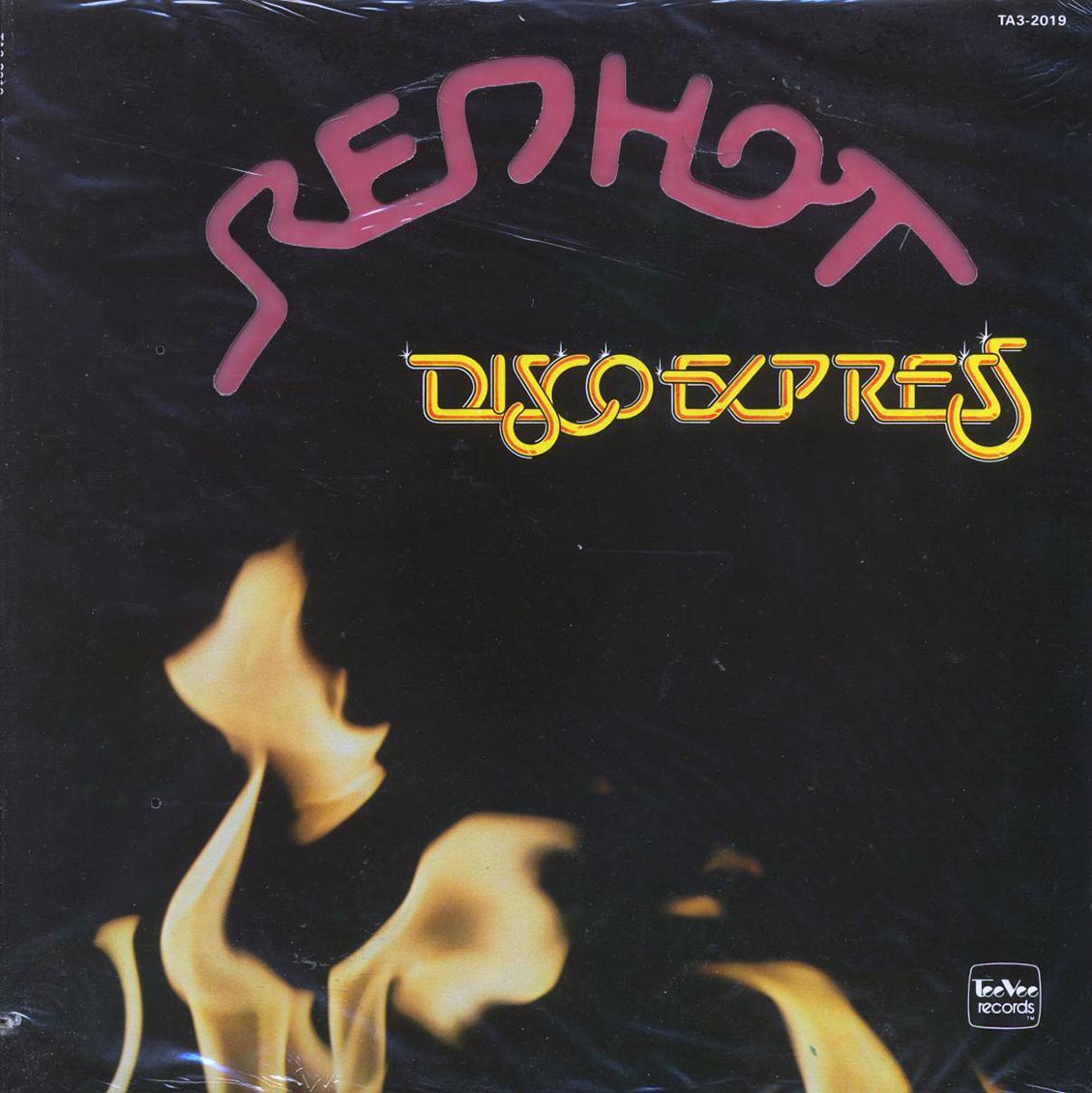 The Jacksons, Taste Of Honey, T Connection, Bombers, Witch Queen, Etc. - Red Hot Disco Express (die-cut jacket) (red vinyl) - Vinyl LP