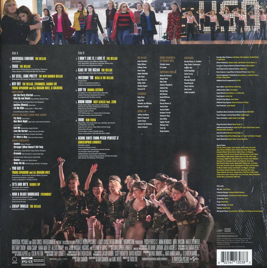 Pitch Perfect Class - Pitch Perfect 3: Original Motion Picture Soundtrack - Vinyl LP, LP