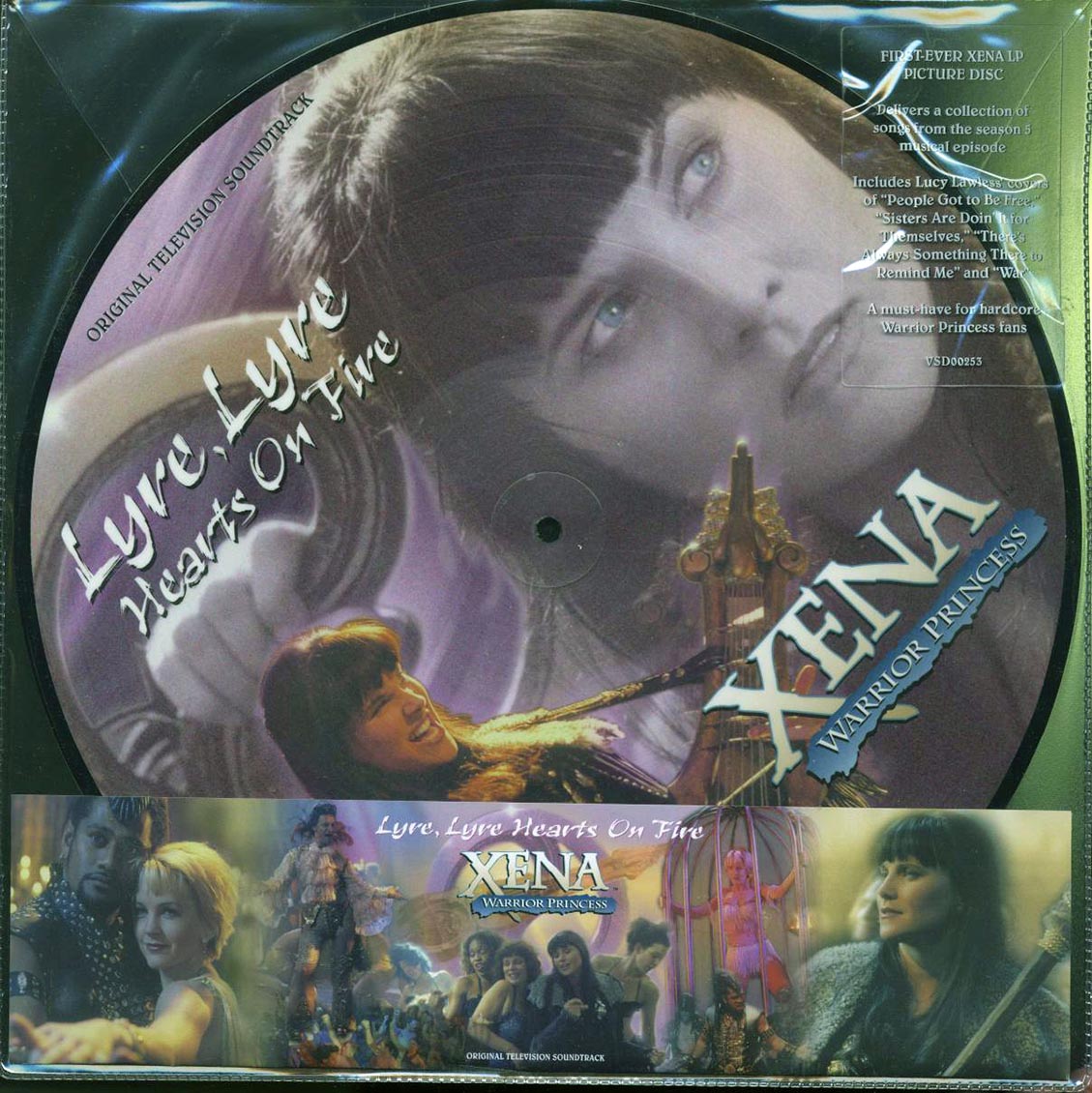 Joseph LoDuca - Lyre, Lyre, Hearts Of Fire: Xena Warrior Princess (picture disc) - Vinyl LP