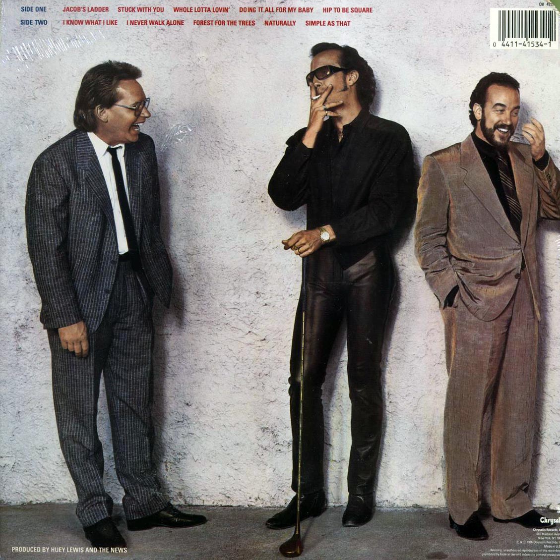 Huey Lewis & The News - Fore! (ORIGINAL 1986 PRESS) - Vinyl LP, LP
