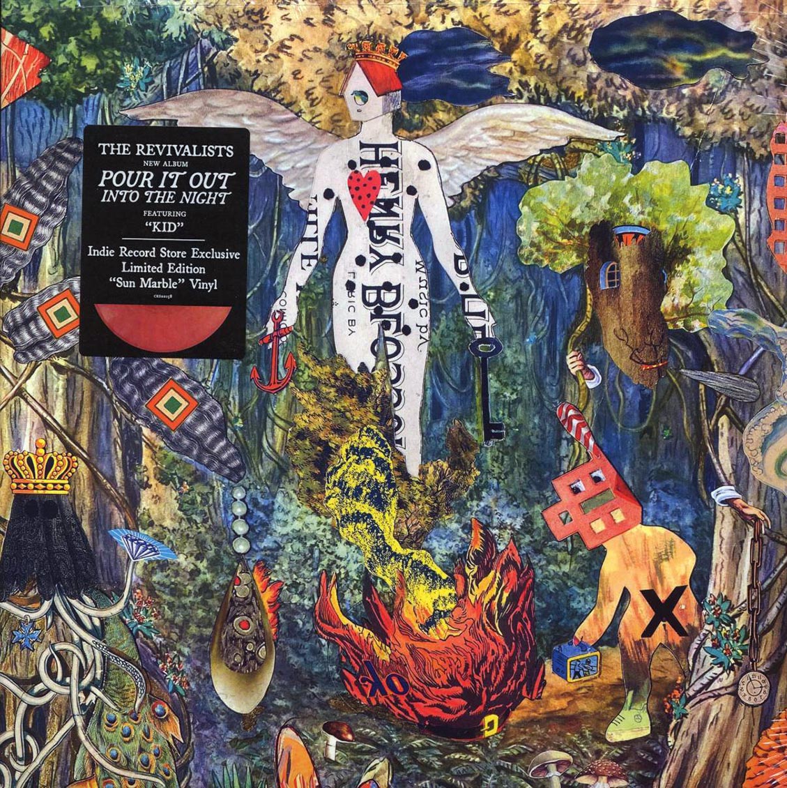 The Revivalists - Pour It Out Into The Night (ltd. ed.) (sun marble vinyl) - Vinyl LP