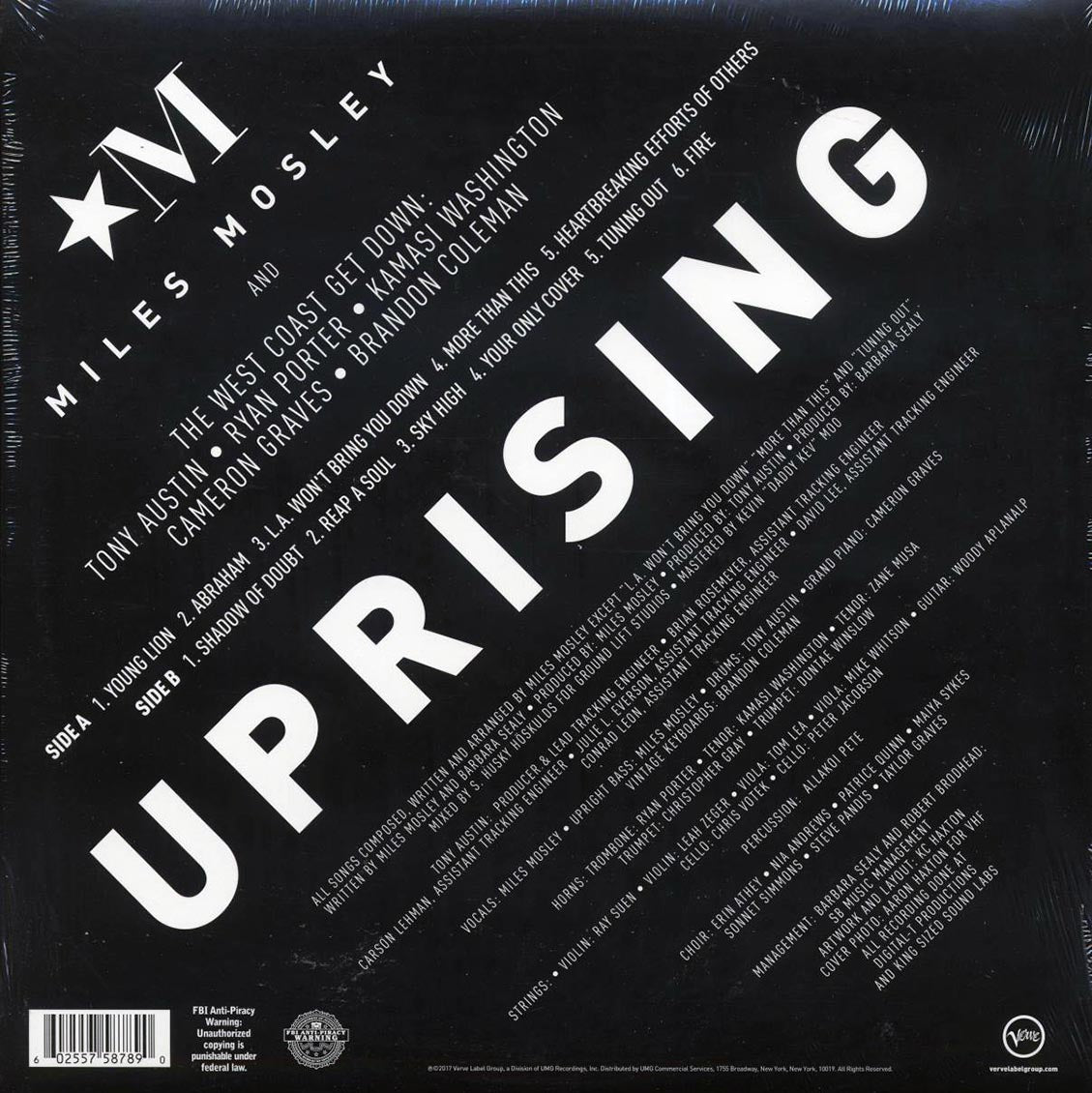 Miles Mosely - Uprising - Vinyl LP, LP