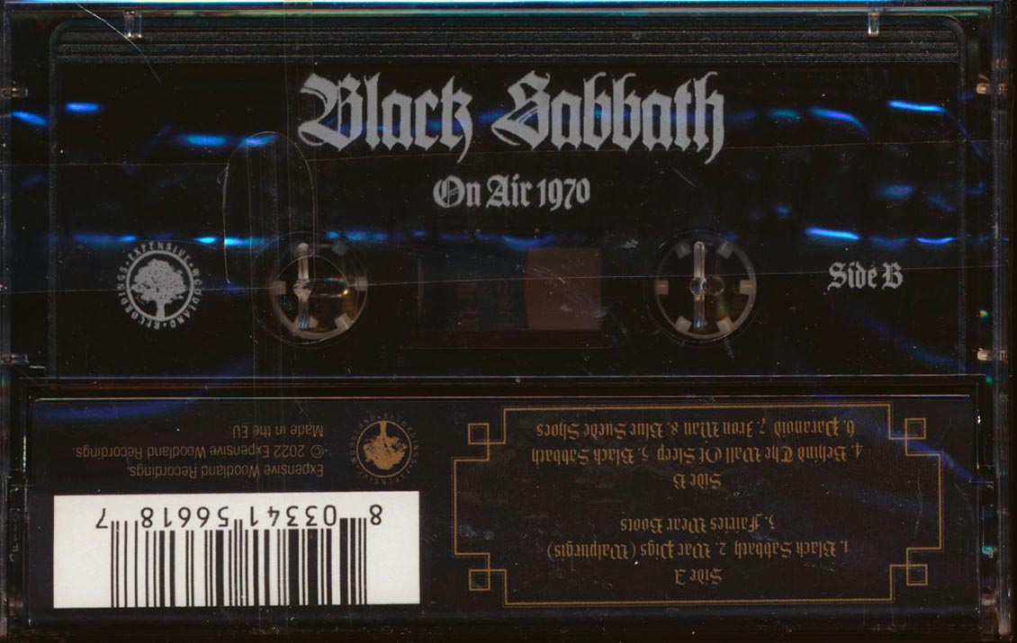 Black Sabbath - On Air 1970 - TAPE, TAPE