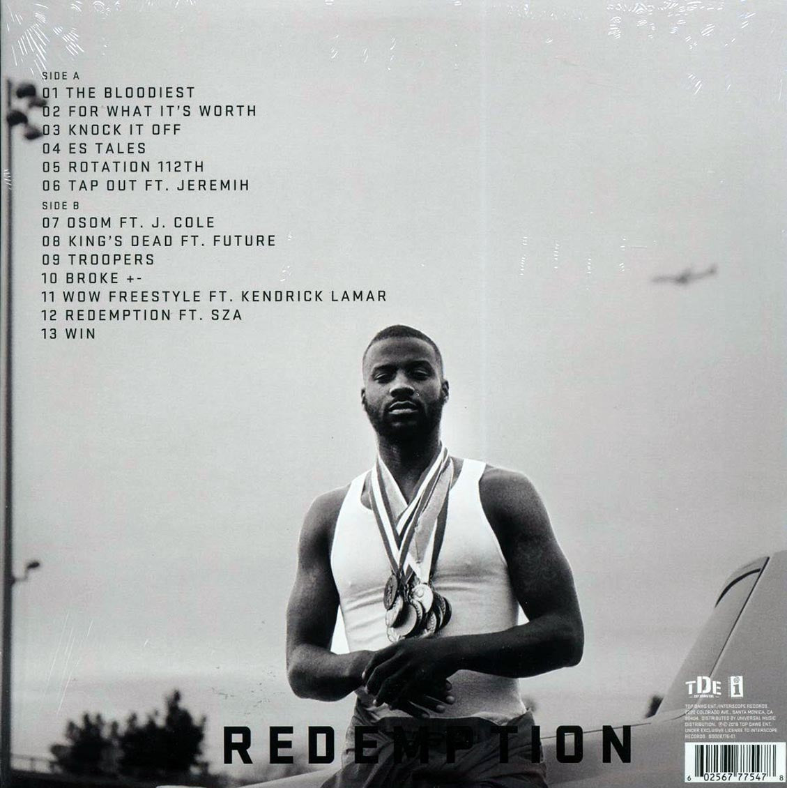 Jay Rock - Redemption - Vinyl LP, LP