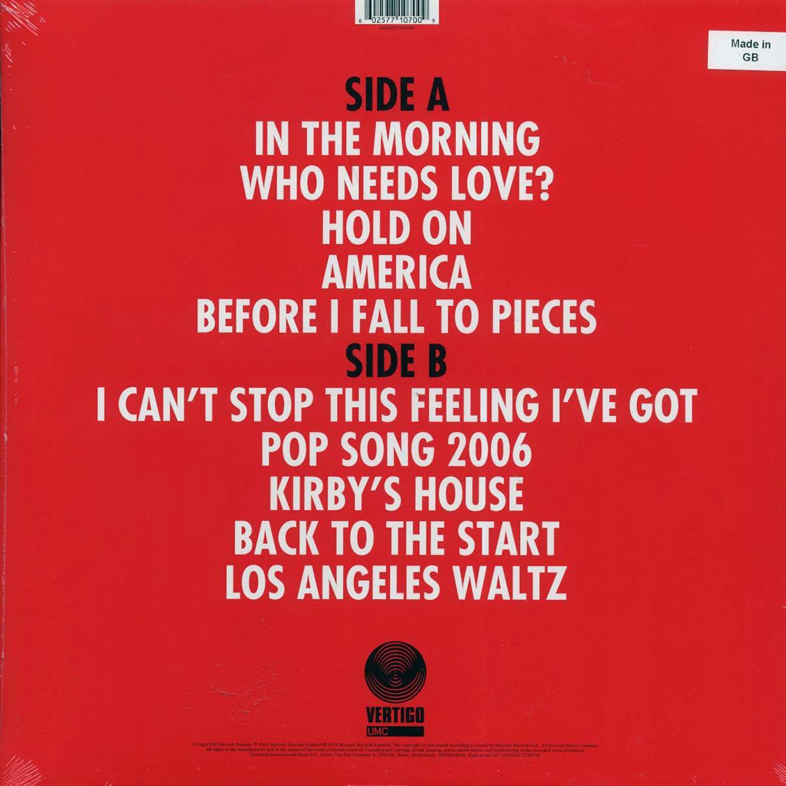 Razorlight - Razorlight (180g) - Vinyl LP, LP