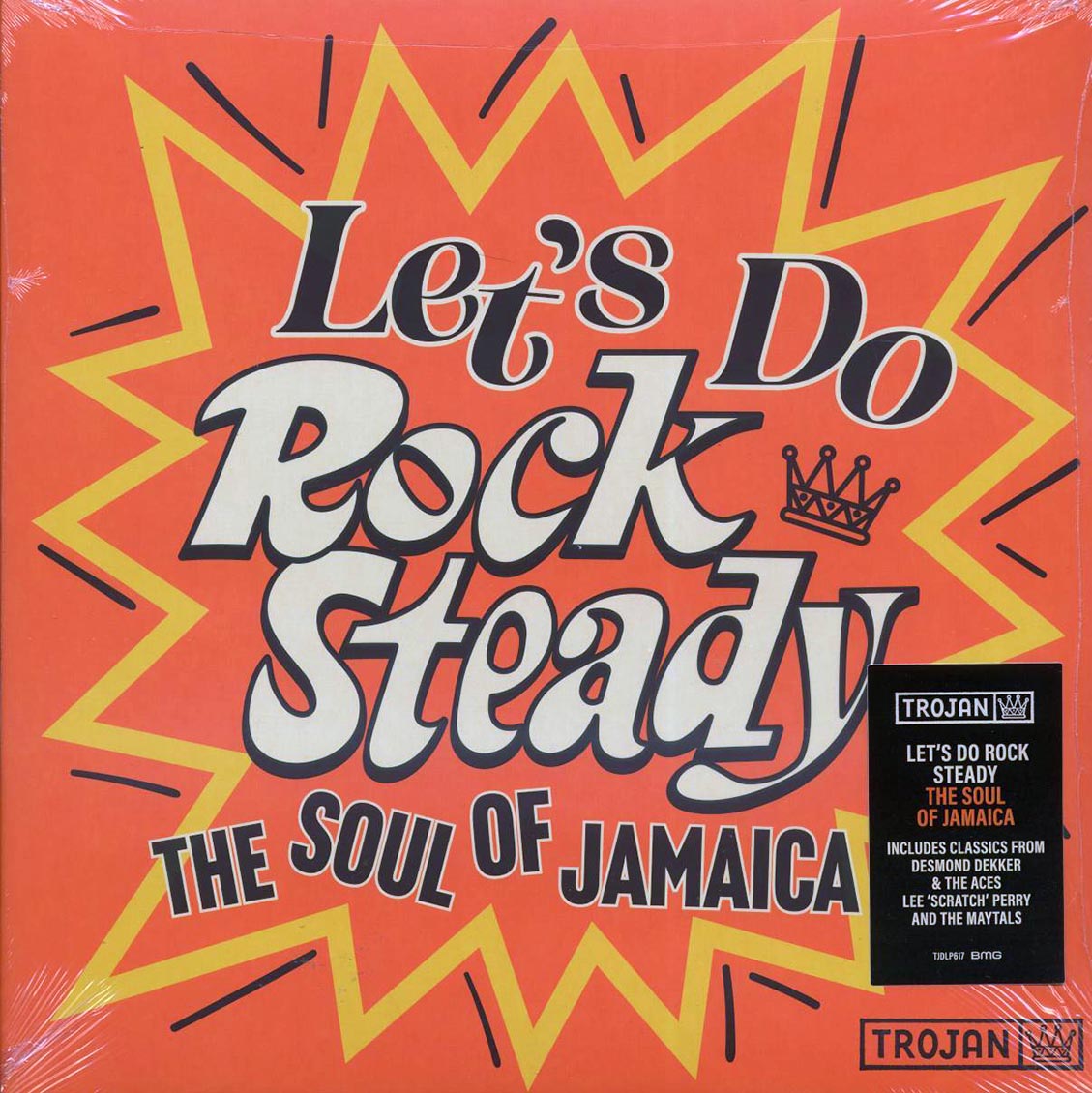 Lee Perry, Desmond Dekker, Toots & The Maytals, The Tennors, The Ethiopians, Etc. - Let's Do Rock Steady: The Soul Of Jamaica (28 tracks) (2xLP) - Vinyl LP
