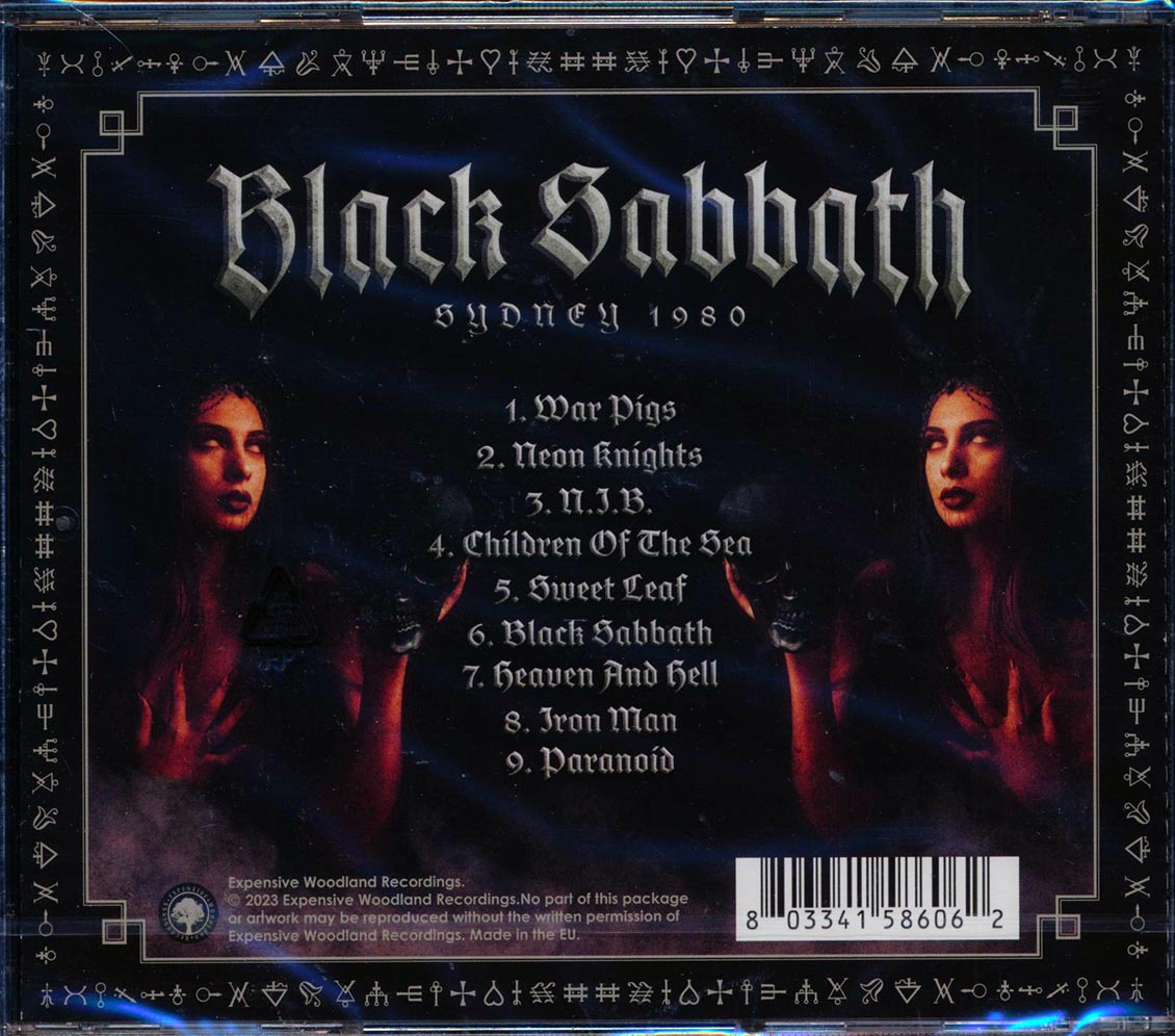 Black Sabbath - Sydney 1980 - CD, CD