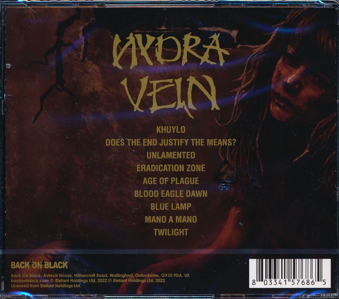 Hydra Vein - Unlamenated - CD, CD