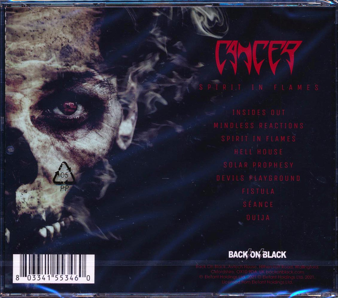 Cancer - Spirit In Flames - CD, CD