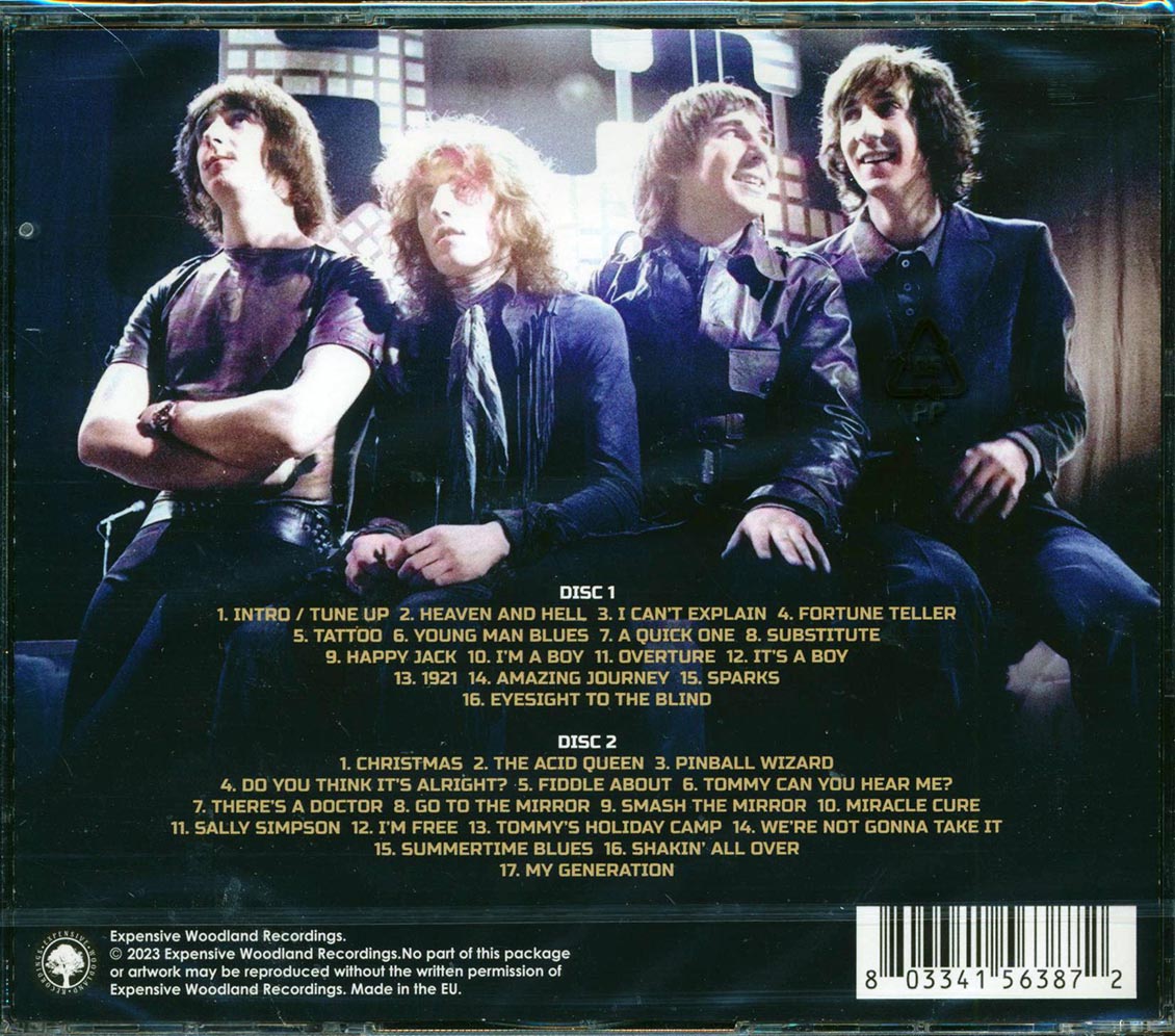 The Who - Live In Holland 1969 (33 tracks) (2xCD) - CD, CD