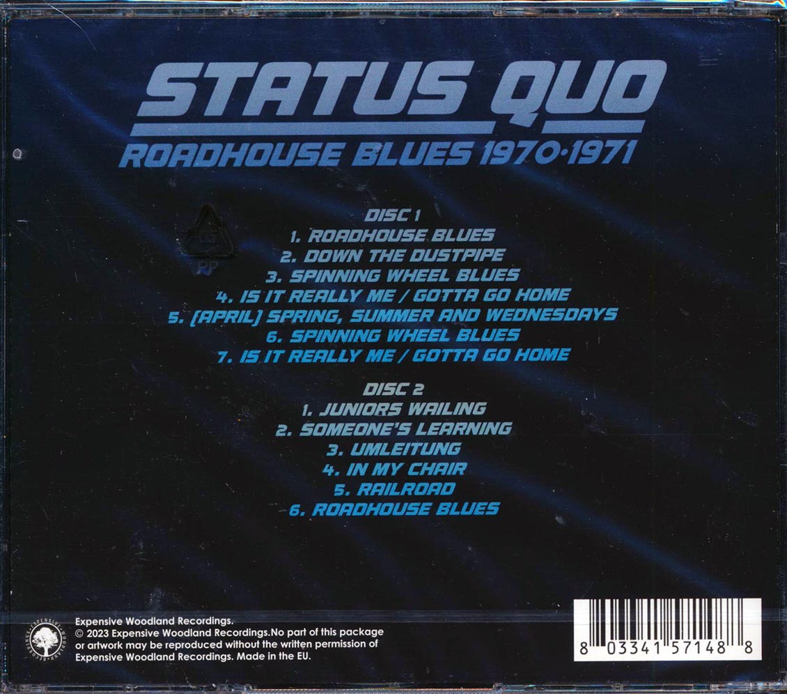 Status Quo - Roadhouse Blues 1970-1971 (2xCD) - CD, CD