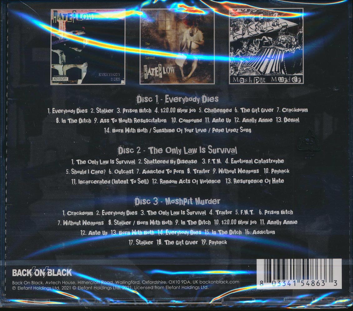 Hateplow - Total Hate 1998-2004 (3xCD) - CD, CD