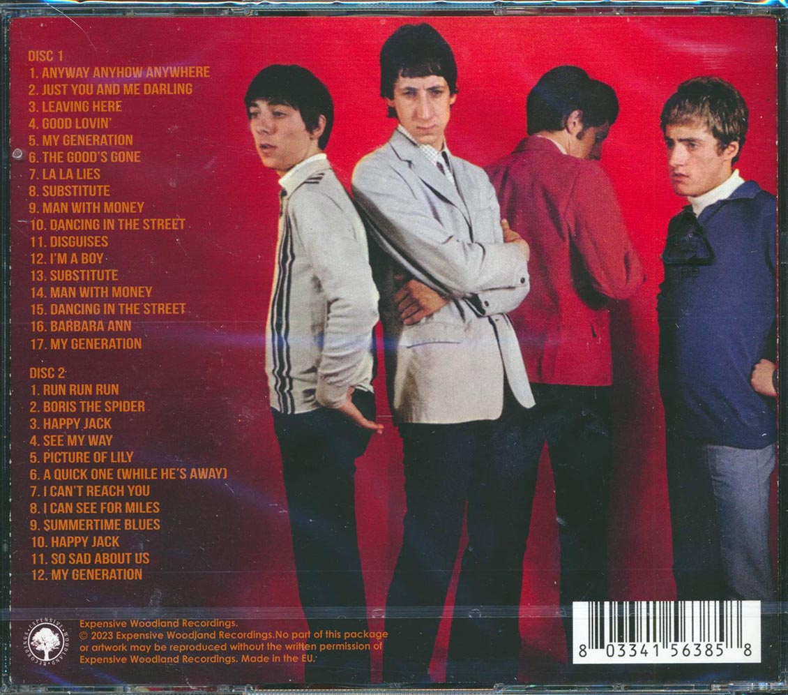 The Who - Live On Air 1965-1967 (29 tracks) (2xCD) - CD, CD