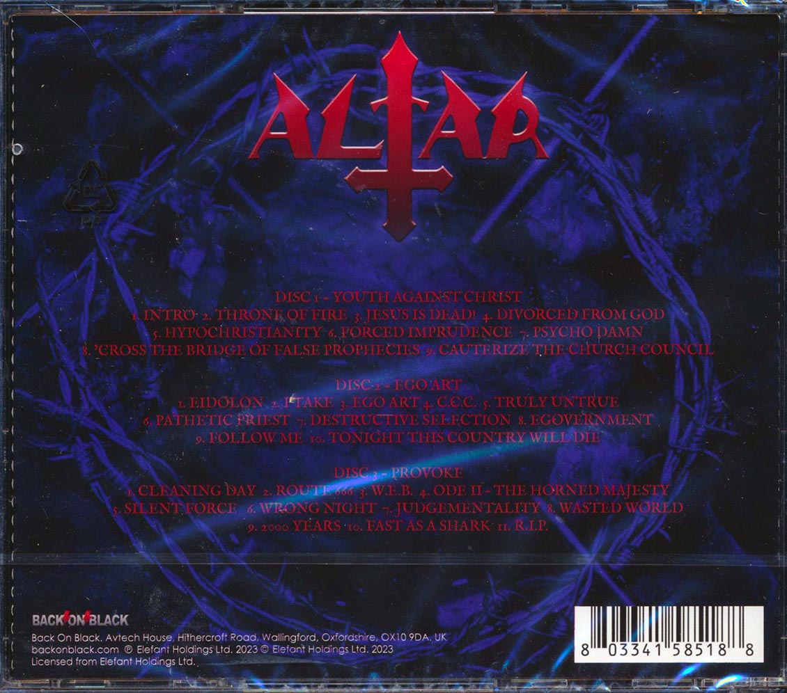 Altar - Displeased Recordings (30 tracks) (3xCD) (incl. 20-page booklet) - CD, CD