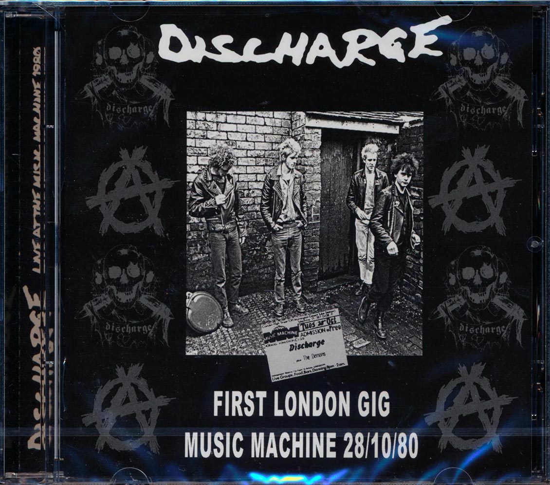 Discharge - Live At The Music Machine 1980 (incl. 8-page booklet) - CD