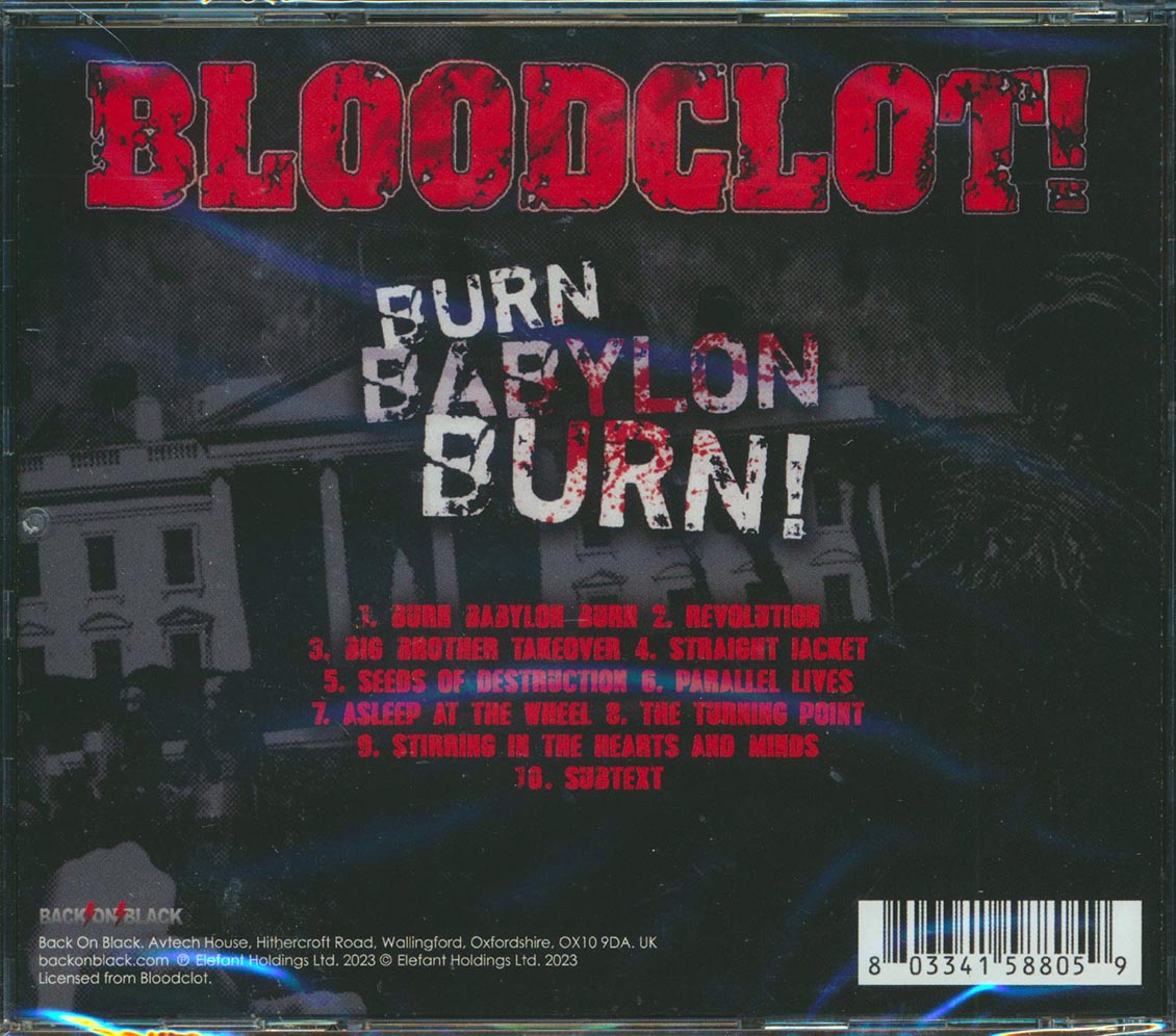 Bloodclot - Burn Babylon Burn! - CD, CD