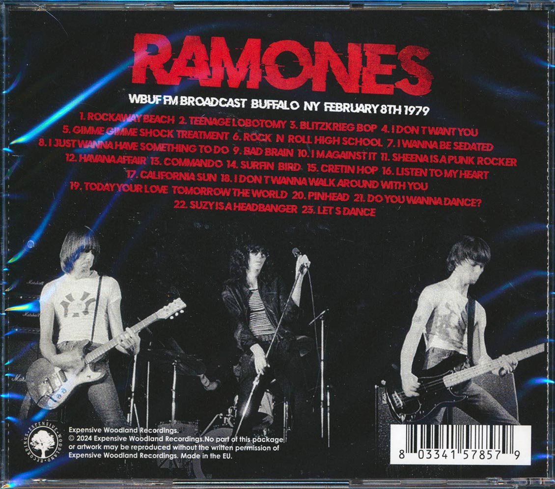 The Ramones - WBUF FM Broadcast Buffalo NY February 8th, 1979 - CD, CD