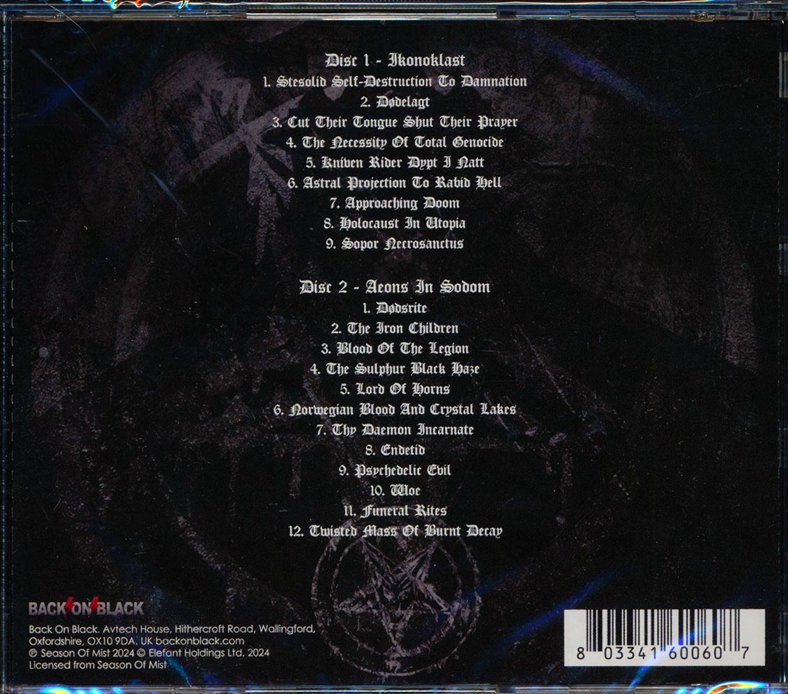 Urgehal - Ikonoclast + Aeons In Sodom (2 albums on 2 CDs) (21 tracks) (2xCD) - CD, CD