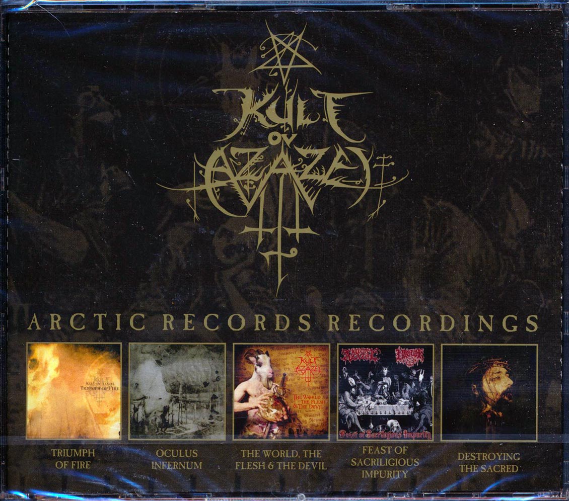 Kult Ov Azazel - Artic Records Recordings (45 tracks) (5xCD) - CD