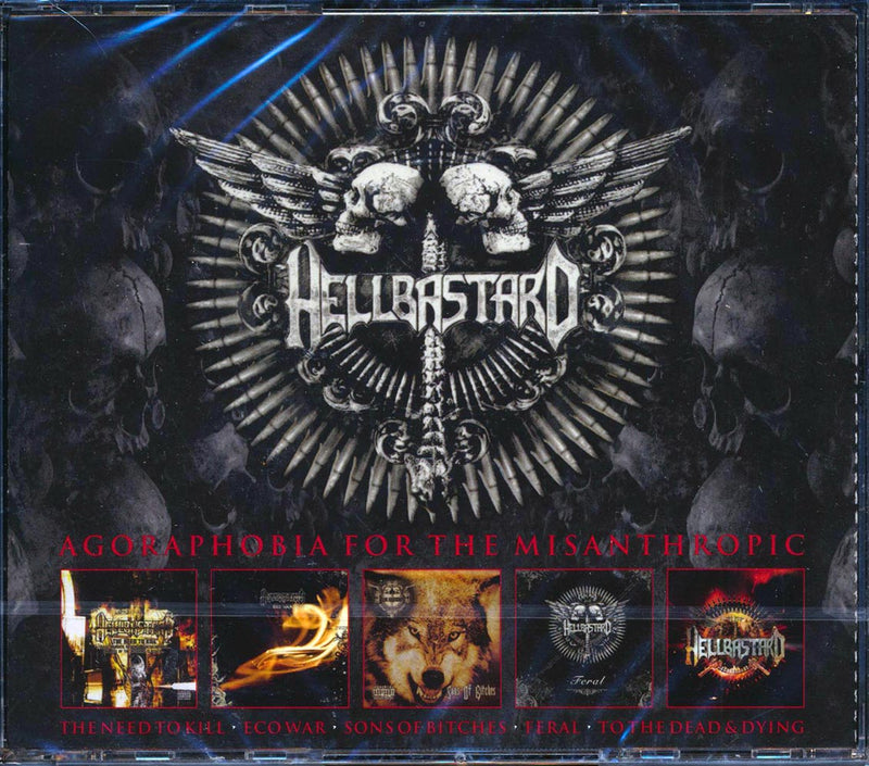 Hellbastard - Agoraphobia For The Misanthropic (40 tracks) (4xCD) - CD