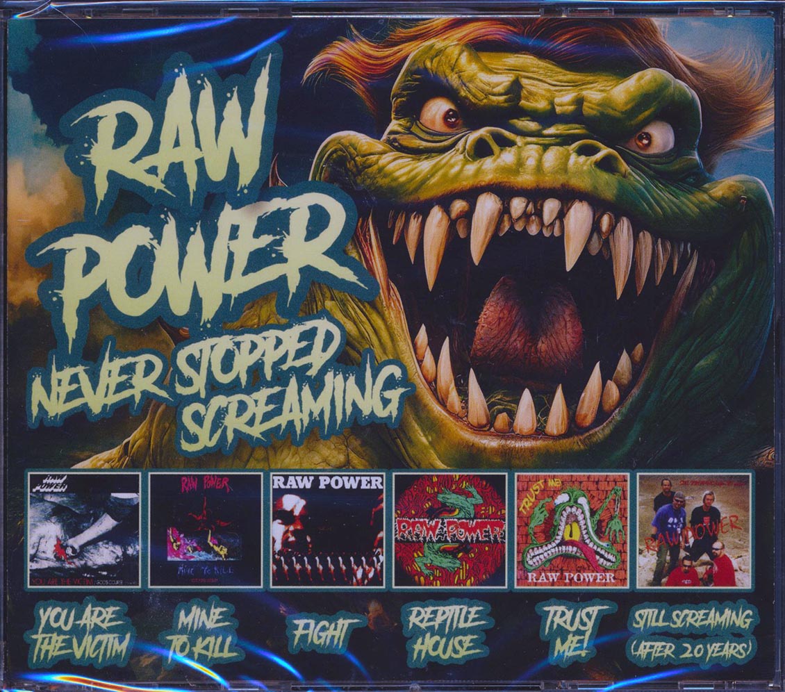 Raw Power - Never Stopped Screaming (93 tracks) (3xCD) - CD