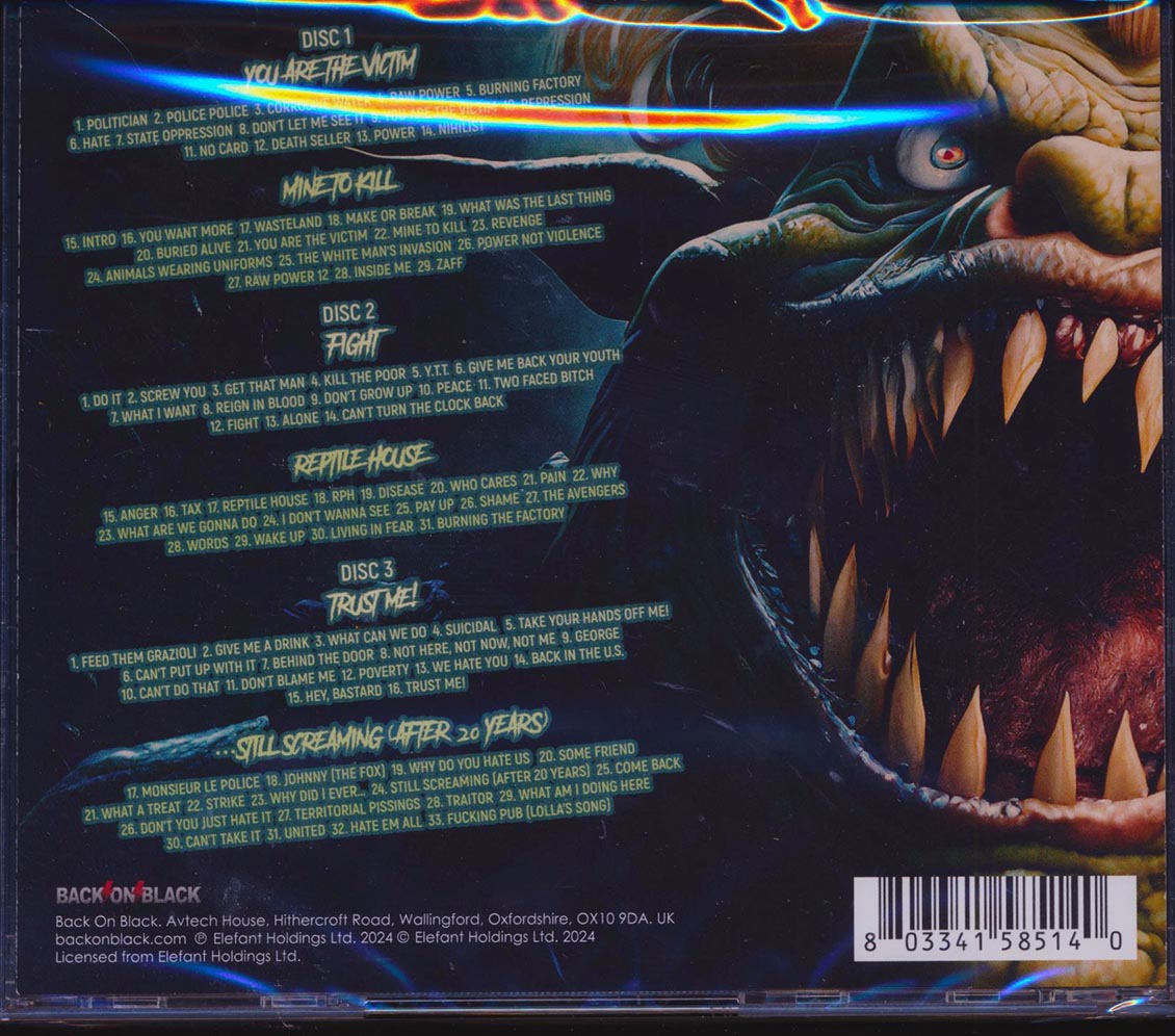 Raw Power - Never Stopped Screaming (93 tracks) (3xCD) - CD, CD