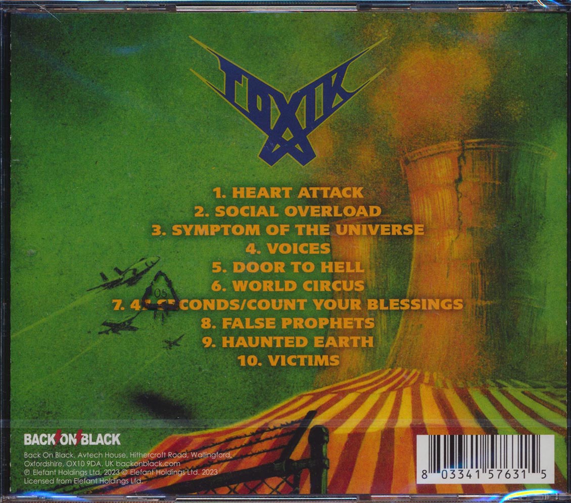 Toxik - Dynamo Open Air 1988 - CD, CD