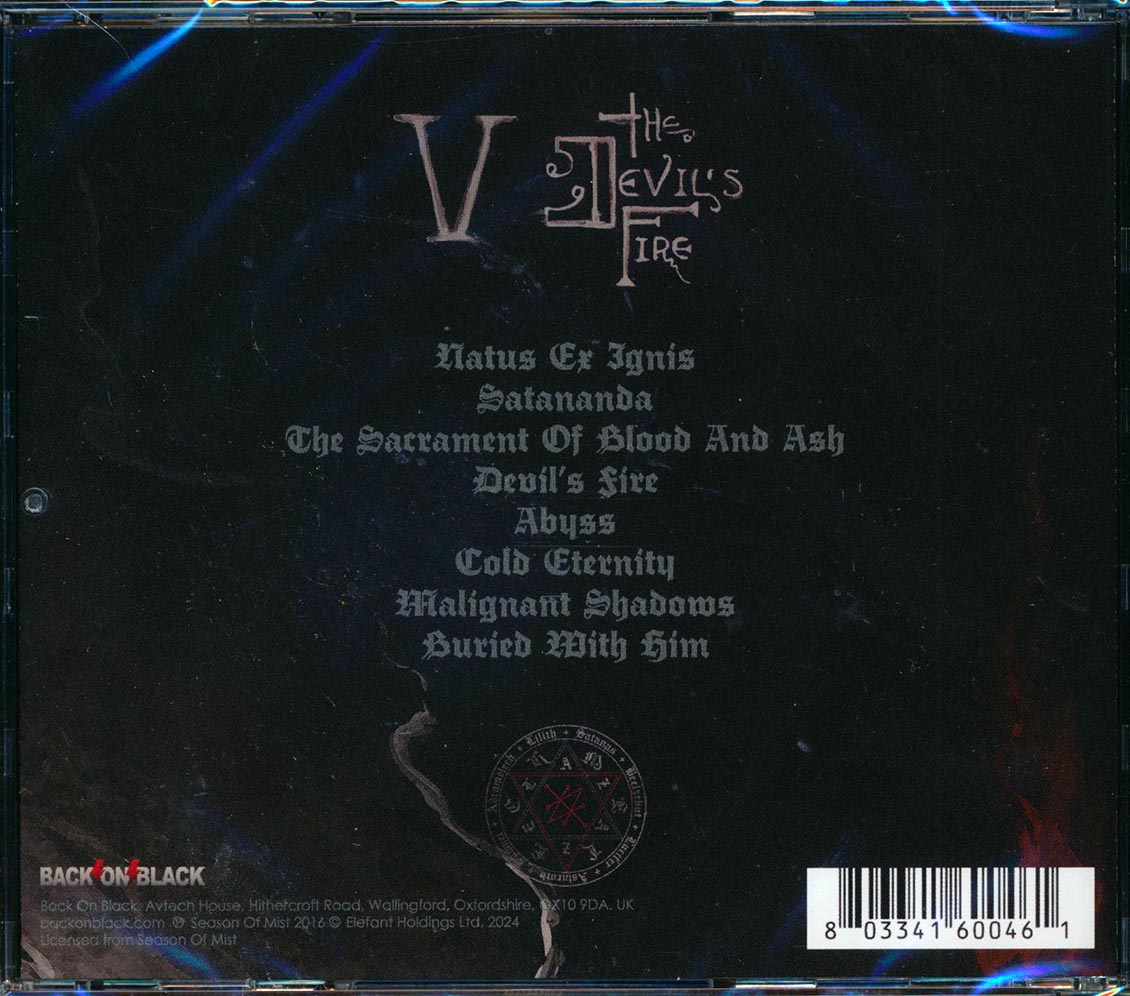 Baptism - V: The Devils' Fire - CD, CD