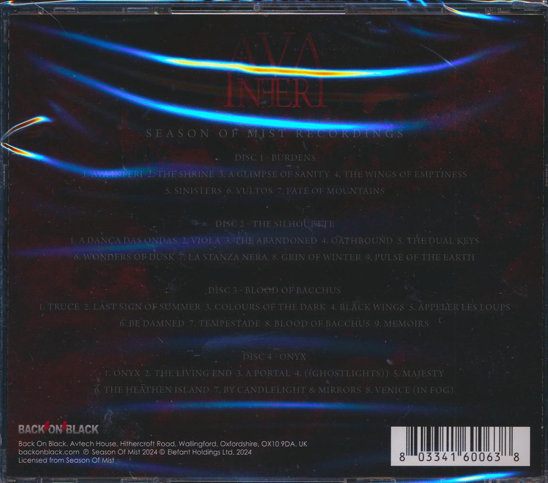 Ava Inferi - Season Of Mist Recordings (33 tracks) (4xCD) - CD, CD