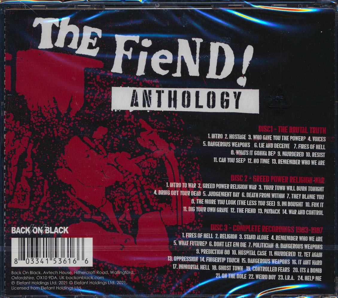 The Fiend! - Anthology (51 tracks) (3xCD) - CD, CD